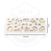 Imagem de Molde de Silicone Numeral Grande e Pequeno