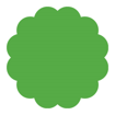 Imagem de Fundo Chapado Nº 7 Verde Claro C/100 - CURIFEST