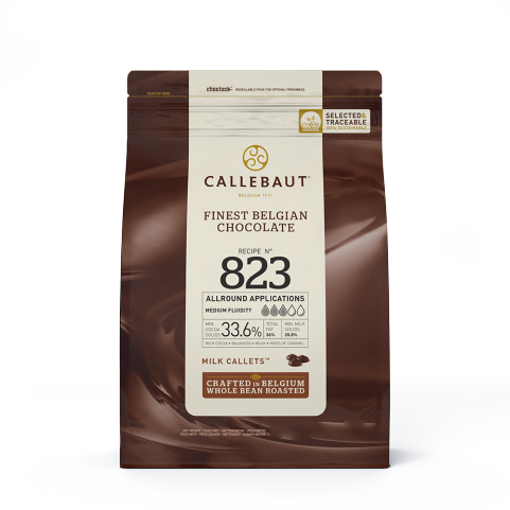 Imagem de Chocolate Ao Leite Callets 33,6% 2,01 Kg 823 BR 25A - CALLEBAUT