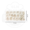 Imagem de Molde de Silicone Mini Flocos de Neve