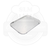 Imagem de Bandeja Inox Crespa 32x24x2cm - DOUPAN