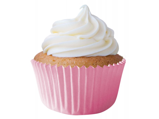 Imagem de Forminha Cupcake Impermeável Rosa Bebê Nº0 45 UND - MAGO