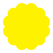 Imagem de Fundo Chapado Nº 9 Amarelo C/100 - CURIFEST