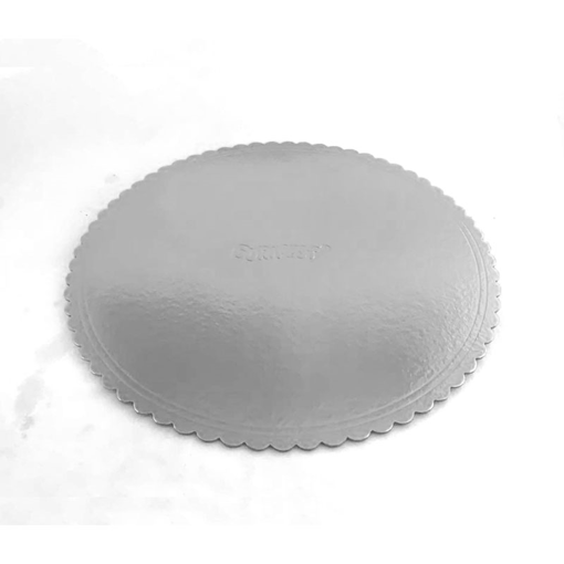 Imagem de Cake Board Prata 26 cm 10 Und - CURIFEST