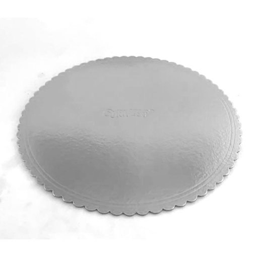 Imagem de Cake Board Prata 28 cm 10 Und - CURIFEST