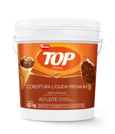 Imagem de Top Cobertura Líquida Premium  ao Leite 4 Kg - HARALD