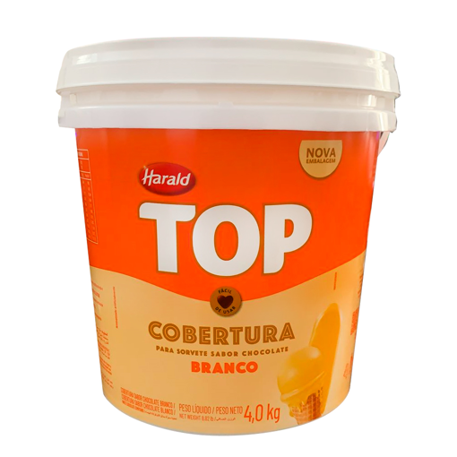 Imagem de Top Cobertura Líquida Premium Chocolate Branco 4 Kg - HARALD