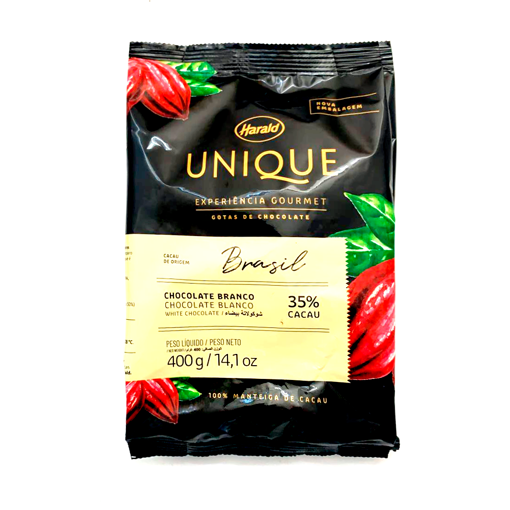 Imagem de Unique Chocolate Branco 35% 400g - HARALD