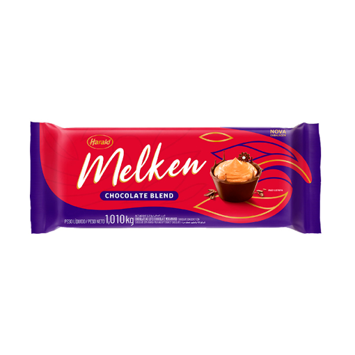 Imagem de Melken Barra Chocolate Blend 1,010 Kg - HARALD