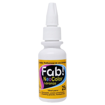 Mostrar detalhes de Corante Neocolor Laranja 25g - FAB Imagem de Corante Neocolor Laranja 25g - FAB