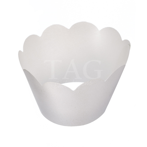 Imagem de Wrapper Perolizado Branco 10 Und - TAG