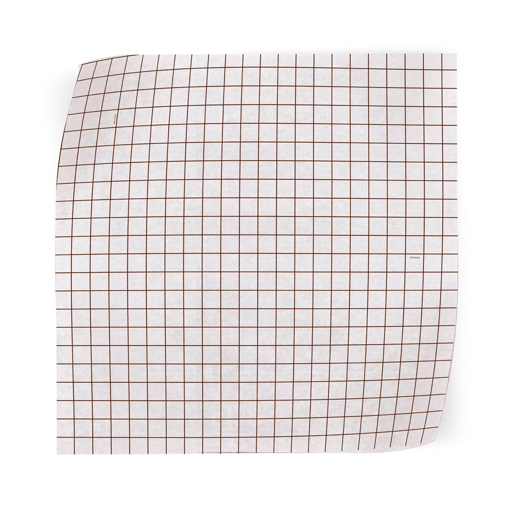 Imagem de Papel Manteiga Grid Marrom Rolo 50cm x 10mts - CROMUS