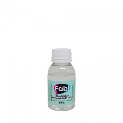 Imagem de Álcool Etílico de Cereais 93,8º 50ml - FAB