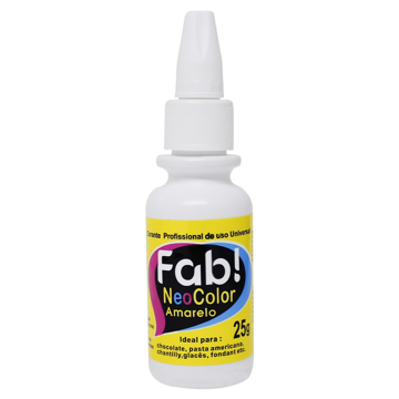 Mostrar detalhes de Corante Neocolor Amarelo 25g - FAB Imagem de Corante Neocolor Amarelo 25g - FAB
