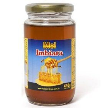 Mostrar detalhes de Mel de Abelha Pote 450g - IMBIARA Imagem de Mel de Abelha Pote 450g - IMBIARA
