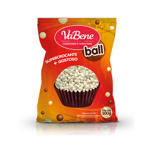 Imagem de Cereal com Cobertura Micro Branco 500g - VABENE