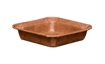 Imagem de Forma Brownie Quadrada Marrom sem Tampa 6,8cm 10 Und - SULF ex