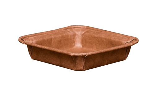 Imagem de Forma Brownie Quadrada Marrom sem Tampa 6,8cm 10 Und - SULF ex
