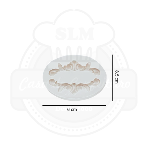 Imagem de Molde de Silicone Arabesco 1