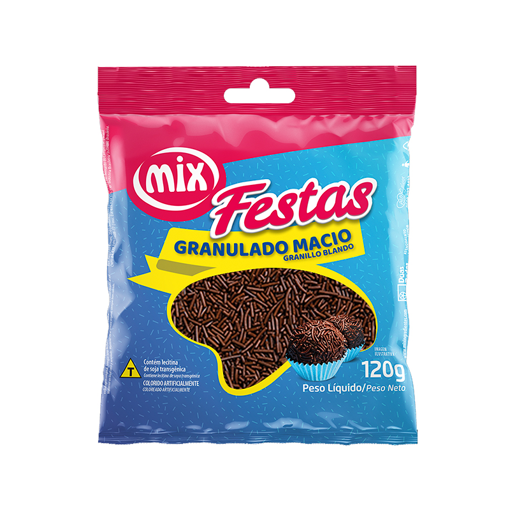 Imagem de Granulado Macio Escuro 120g - mix