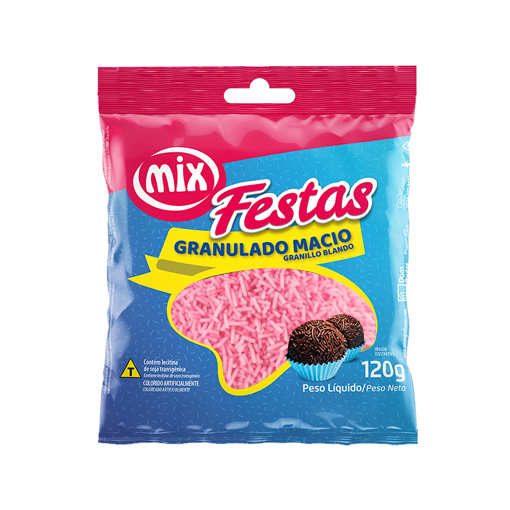 Imagem de Granulado Macio Rosa Bebê 120g - mix