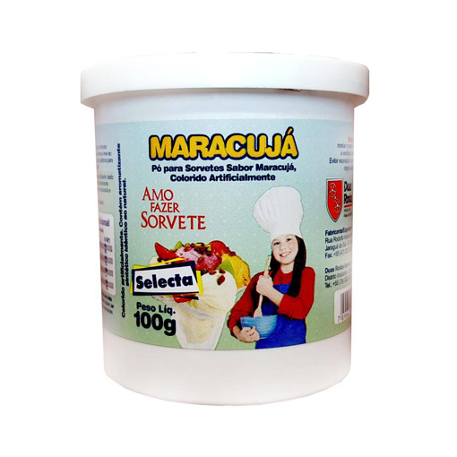 Imagem de Sabor e Cor Sorvete Maracujá 100g - SELECTA