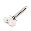 Imagem de Cortador de Pizza Duplo Inox 17,5x7,5cm CK4672 - CLINK