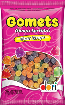 Mostrar detalhes de Gomets Jellies Sino 1 Kg - DORI Imagem de Gomets Jellies Sino 1 Kg - DORI