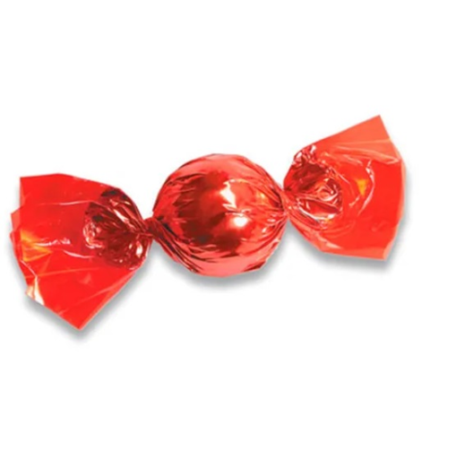 Imagem de Embalagem Alumínio Trufa e Bombom Vermelho 20X18cm 100 Unidades - CROMUS
