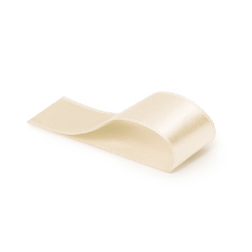 Imagem de Fita de Cetim Lisa Branca 15mm x10m unidade - CROMUS