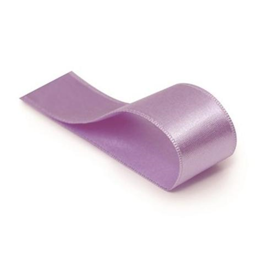 Imagem de Fita de Cetim Liso Lilas 6,5mm x10m unidade - CROMUS