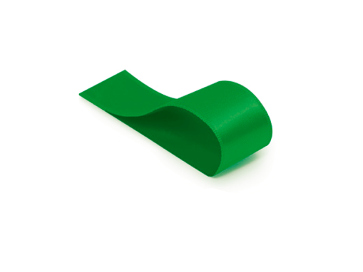 Imagem de Fita de Cetim Liso Verde Bandeira 15mm x10m unidade - CROMUS