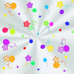 Imagem de Saco Transparente 11x19,5cm Colors Ballons 100 Und - CROMUS