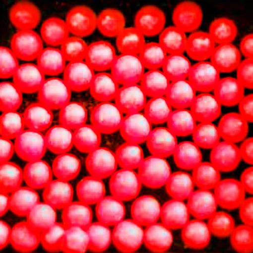Imagem de Pérola de Açucar Grande Cor Vermelha 60g - MORELLO