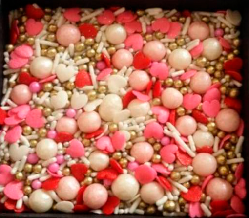 Imagem de Confeitos Sprinkles Love 60g - MORELLO