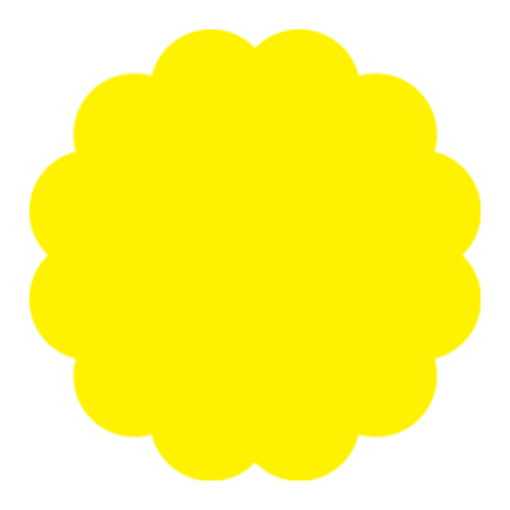 Imagem de Fundo Chapado Nº 7 Amarelo C/100 - CURIFEST