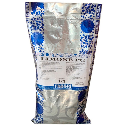 Imagem de Limone PG Saborizante em pó de Limão 1 Kg - FABBRI