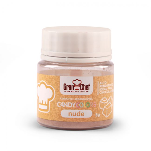 Imagem de Corante em Pó Lipossolúvel Candy Nude 5g - GRAN CHEF