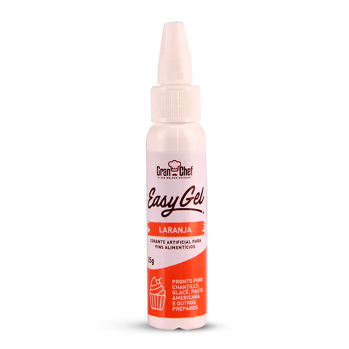 Imagem de Corante Easy Gel Laranja 25gr - GRAN CHEF