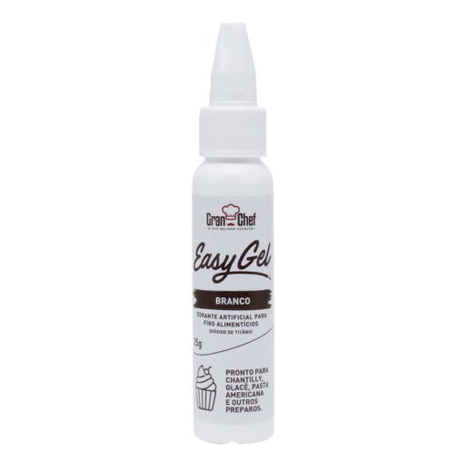 Imagem de Corante Easy Gel Branco 25gr - GRAN CHEF