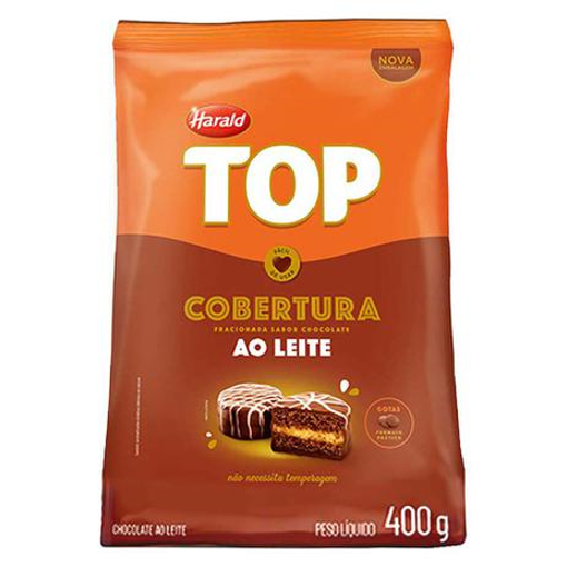 Imagem de Top Chocolate Gotas Ao Leite 400g - HARALD