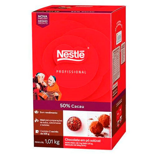 Imagem de Chocolate em Pó 50% Cacau 1 Kg - NESTLÉ