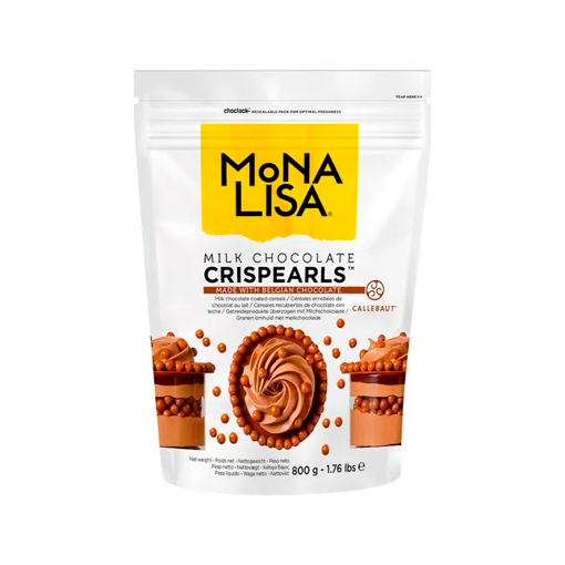 Imagem de Crispearls ao Leite Mona lisa 800g CRISPE0-02B- CALLEBAUT