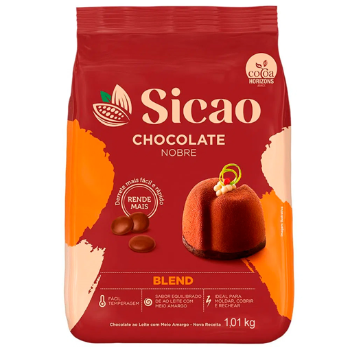 Imagem de Chocolate Nobre Gotas Blend 1,01kg 70507 K15 SICAO