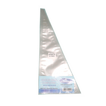 Mostrar detalhes de Saco para Confeitar Descartável Pequeno 50 Und - DITRÓIA Imagem de Saco para Confeitar Descartável Pequeno 50 Und - DITRÓIA