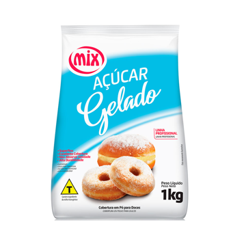Mostrar detalhes de Açúcar Gelado 1 Kg - MIX Imagem de Açúcar Gelado 1 Kg - MIX