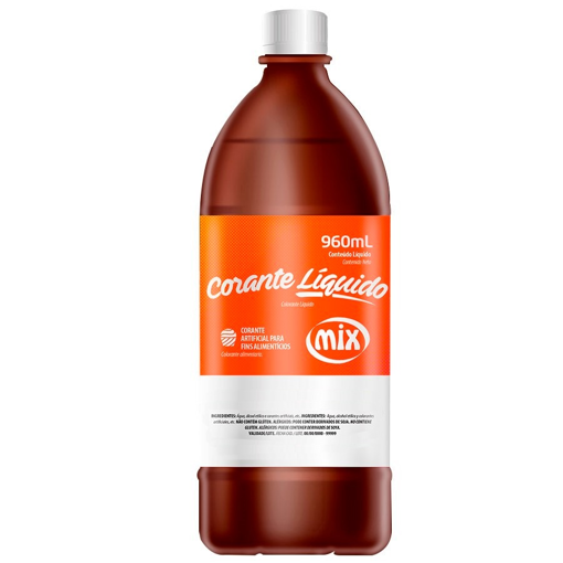 Imagem de Corante Líquido Azul Jeans 960 ml - MIX