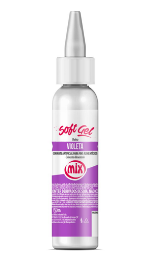 Imagem de Corante Softgel Violeta 25g - MIX