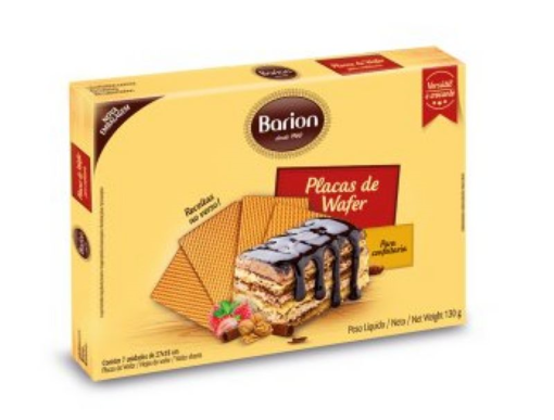 Imagem de Placas de Wafer 7 Und 27x18cm 130g - BARION