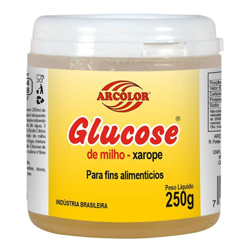 Imagem de Glucose de Milho Xarope 250g - ARCOLOR